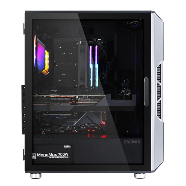 Zalman I3 Neo ATX/Mid Tower, TG, 4 RGB fans included - Multitronic